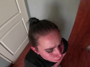 Preview 6 of Bitch gets her throat fucked by hand, hard face slaps due to her attitude