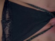 Preview 1 of Wife tied up and penetrated to orgasm