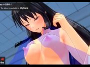 Preview 5 of Hentai animation lovers creampie sex ASMR earphones recommended