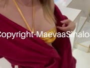 Preview 5 of Maevaa Sinaloa - Hard fuck in the jacuzzi of an Airbnb that ends in a sperm shower