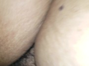 Preview 2 of Light skinned red bone pov missionary fat hairy pussy big clit