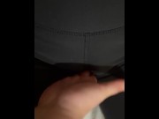 Preview 5 of Teasing her pussy in leggings
