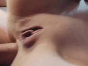 Preview 1 of Big dick creampie in the ass. Close-up anal sex