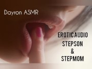 Preview 1 of ASMR Erotic Audio Stepson and Stepmother, sensual seduction until pleasure