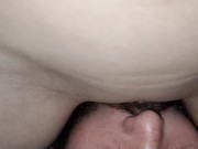 Preview 4 of Eating teen pussy for breakfast