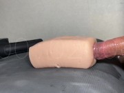 Preview 1 of Japanese Guy Failed Edging.Moaning Loud and Cum with Very soft Fleshlight.
