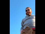Preview 4 of Finally a Public Pissing Video