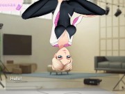 Preview 1 of Spider Gwen has fun with you. [Full Gallery hentai game] KISS MY CAMERA Fandub