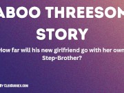 Preview 1 of My Boyfriend Shares Me With My Step Bro - Audiobook, Female Voice