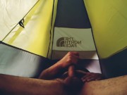 Preview 1 of Masturbating in my tent.