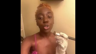 Doing my makeup and talking with fans I need new beauty products CashApp me to donate $alcasinoblack