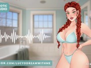 Preview 1 of Your Sweet Girlfriend Cuts Your Hair and Then Cums On Your Cock [ASMR RP] [GFE] [Gentle Fdom] [SFX]