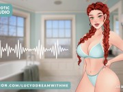 Preview 2 of Your Sweet Girlfriend Cuts Your Hair and Then Cums On Your Cock [ASMR RP] [GFE] [Gentle Fdom] [SFX]