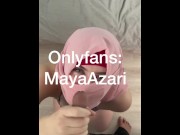 Preview 3 of 19 year old Lebanese hijab sucks an American cock while studying abroad