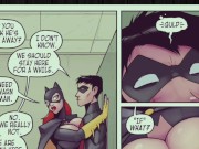 Preview 3 of Batgirl loves Robin - she wants it in her ass || Big dick Anal cartoon comic
