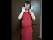 Preview 3 of femboy crossdresser ladyboy trap sissy  cumshot chickencockchoke the chickenpitiable small breasts t