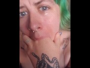Preview 4 of Lisa Kitto: Fingering My Mouth Compilation (with Tiny Tears)