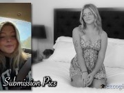 Preview 1 of EXCOGI - Tiny Tits Teen Jill Gets 4 Real Orgasms On Cam!