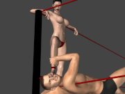 Preview 2 of Mixed Wrestling 3d Part 2