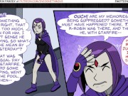 Preview 1 of Teen Titans Emotobat Sickness Part 4 - Threesome Robin with Vin and Starfire