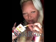 Preview 3 of xNx - Smoking Fetish Legend NikkiBanks