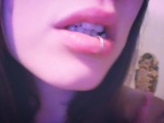 Preview 4 of 4 Lip, Smoking, Mouth, Piercing AND Lipstick Fetish (multi)