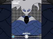 Preview 1 of BIG BUTT work for a BIG WHITE HOLLOW KNIGHT LADY in BEATBANGER