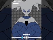 Preview 2 of BIG BUTT work for a BIG WHITE HOLLOW KNIGHT LADY in BEATBANGER