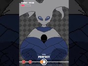 Preview 4 of BIG BUTT work for a BIG WHITE HOLLOW KNIGHT LADY in BEATBANGER