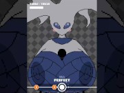 Preview 6 of BIG BUTT work for a BIG WHITE HOLLOW KNIGHT LADY in BEATBANGER