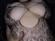 Preview 1 of BEST TITS EVER! BUSTY THICK MILF SQUIRTS ALL OVER MY COCK!