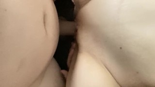 Wet pussy get fucked by stepbrother
