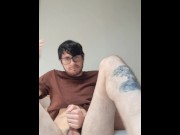 Preview 5 of Crazy cumshot while you jerk off and moan! You will enjoy like never before