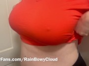 Preview 3 of I love showing off my big natural tits
