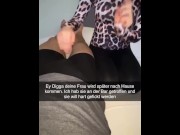 Preview 1 of Cheating wife sends snaps to husband after Bar Cuckold German