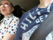 Preview 2 of Mature MILF forgot the money, had to pay the taxi driver with a pussy and throat blowjob.