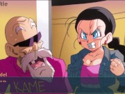 Preview 2 of DRAGON BALL HENTAI GAME | KALE AND CABBA HANDJOB | KAME PARADISE 3 #3