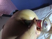 Preview 6 of The big gape of my anal slave swallows everything