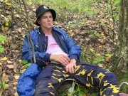 Preview 2 of Fucked a stranger in the woods without a condom and cum inside