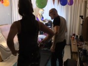 Preview 2 of This is a REALL KINKY party BI-SLUTS and 3 DOMINANTS female domionation