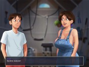 Preview 1 of Summertime saga #44 - Swimming naked with a schoolmate - Gameplay