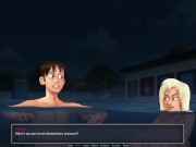 Preview 5 of Summertime saga #44 - Swimming naked with a schoolmate - Gameplay