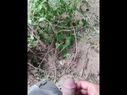 Preview 4 of Marking (Male Pissing). Pissing on poison oak...