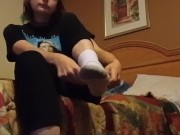 Preview 4 of Taking off my socks and showing off my feet