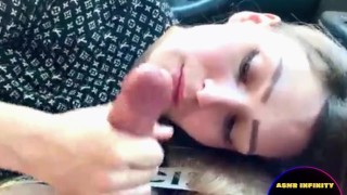 2 (more) hours of sucking dick & facefucking