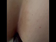Preview 2 of Pawg slut gets bent over and fucked in the ass. Ass farts and creams on dick as she takes it.