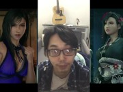 Preview 3 of Final Fantasy Tifa 圣诞树前的蒂法很美 用大奶子给我乳交 一时忍不住就射了 不满足 蒂法骑在身上 又内射一发