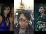 Preview 6 of Final Fantasy Tifa 圣诞树前的蒂法很美 用大奶子给我乳交 一时忍不住就射了 不满足 蒂法骑在身上 又内射一发