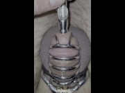 Preview 3 of Urethra stretching locked in my cage!