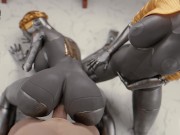 Preview 6 of The Atomic Heart Ballerinas Finally Let You Smash (Full Animation)